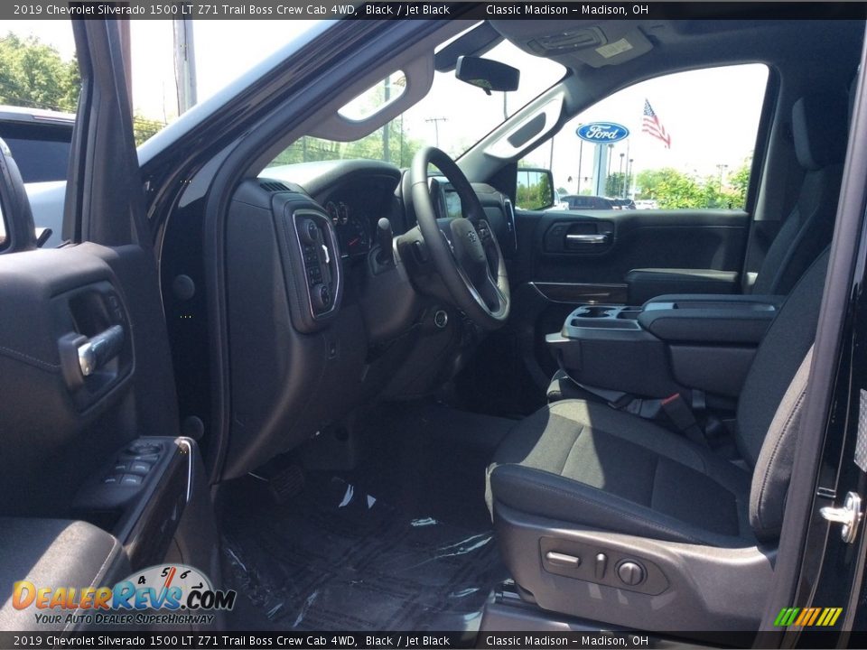 2019 Chevrolet Silverado 1500 LT Z71 Trail Boss Crew Cab 4WD Black / Jet Black Photo #9