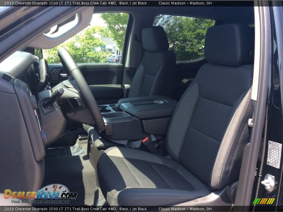 2019 Chevrolet Silverado 1500 LT Z71 Trail Boss Crew Cab 4WD Black / Jet Black Photo #10