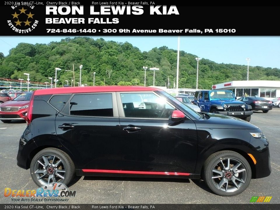 2020 Kia Soul GT-Line Cherry Black / Black Photo #1