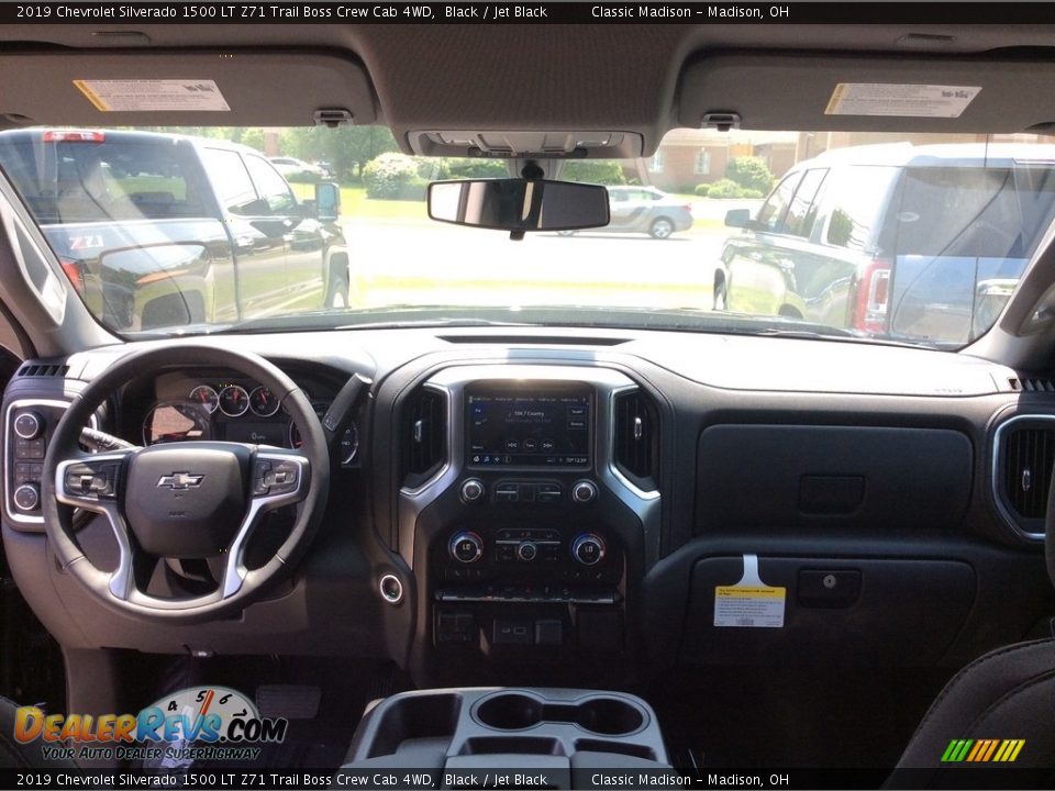 2019 Chevrolet Silverado 1500 LT Z71 Trail Boss Crew Cab 4WD Black / Jet Black Photo #11