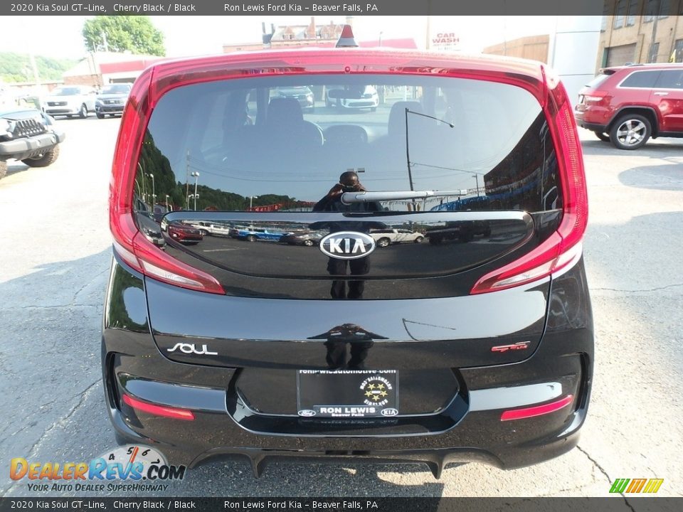 2020 Kia Soul GT-Line Cherry Black / Black Photo #3
