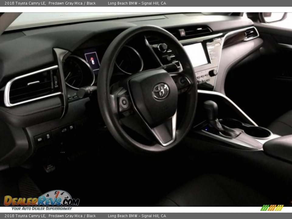 2018 Toyota Camry LE Predawn Gray Mica / Black Photo #17