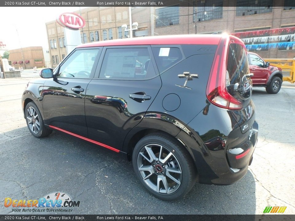 2020 Kia Soul GT-Line Cherry Black / Black Photo #5
