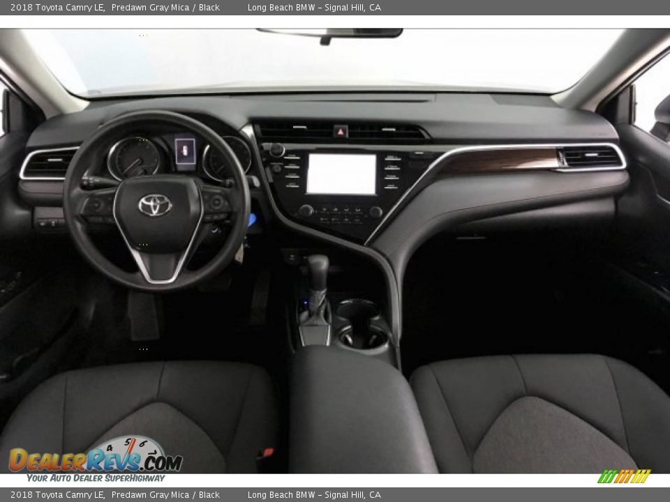 2018 Toyota Camry LE Predawn Gray Mica / Black Photo #20