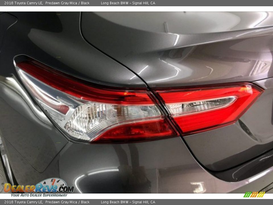 2018 Toyota Camry LE Predawn Gray Mica / Black Photo #22