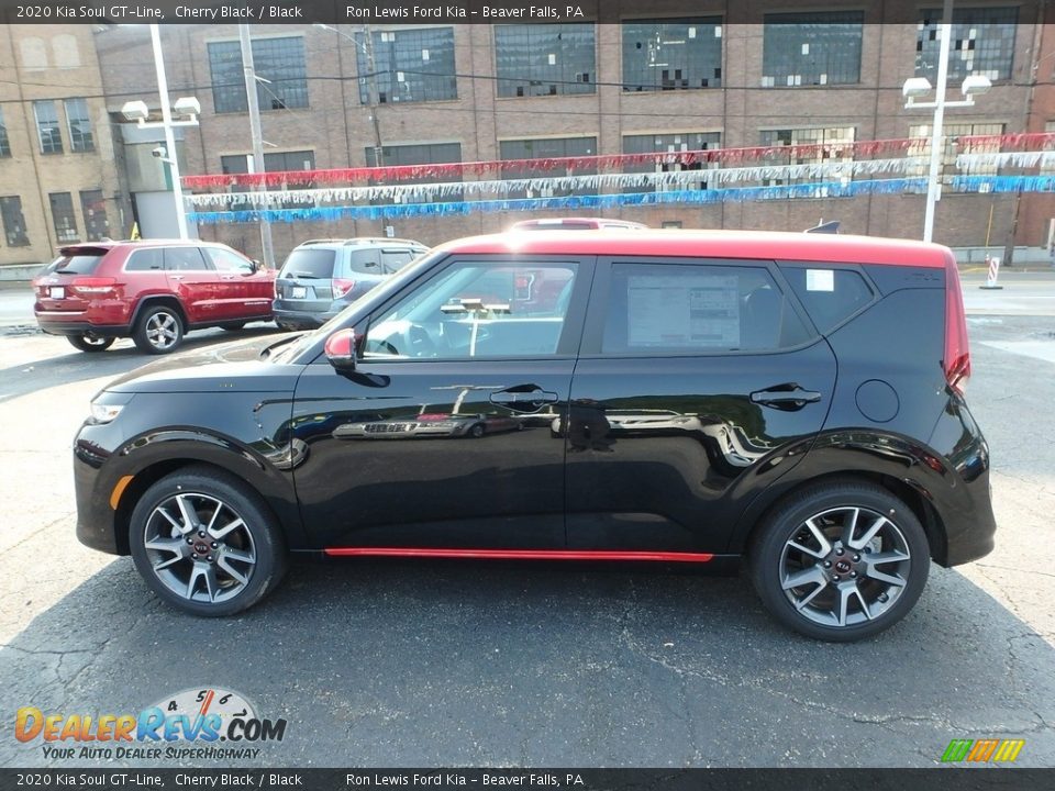 2020 Kia Soul GT-Line Cherry Black / Black Photo #6