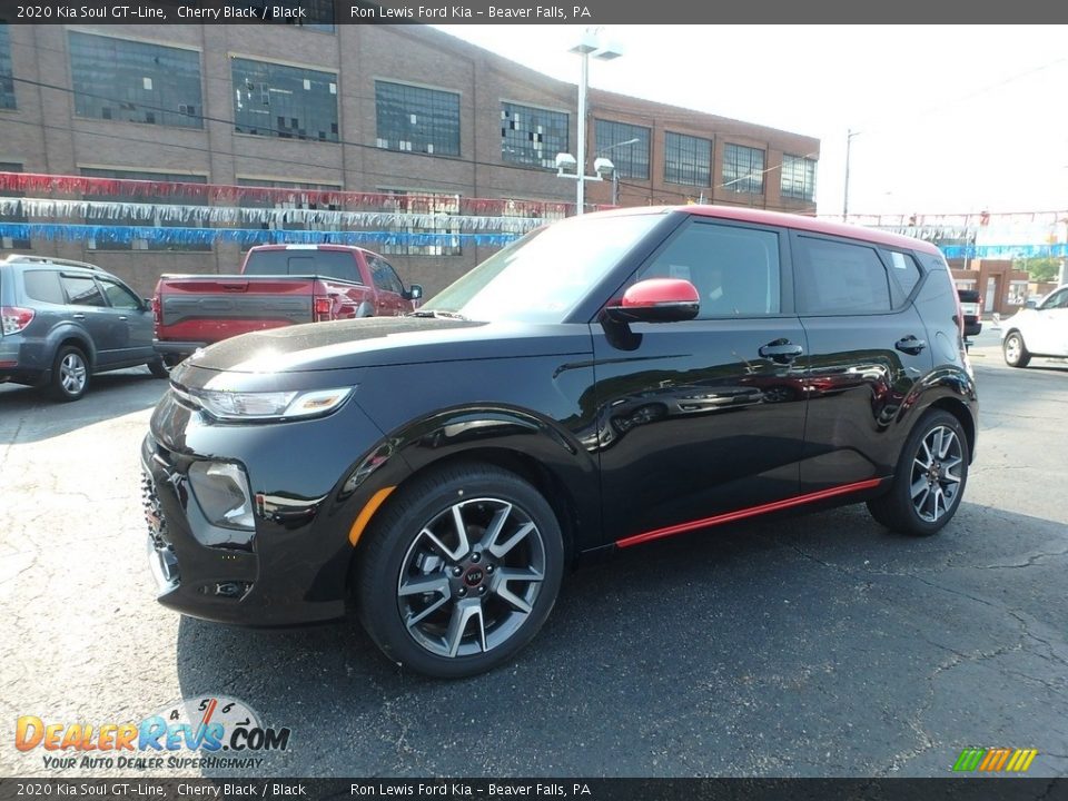 2020 Kia Soul GT-Line Cherry Black / Black Photo #7