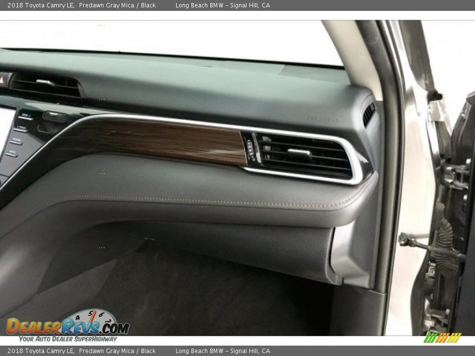 2018 Toyota Camry LE Predawn Gray Mica / Black Photo #24