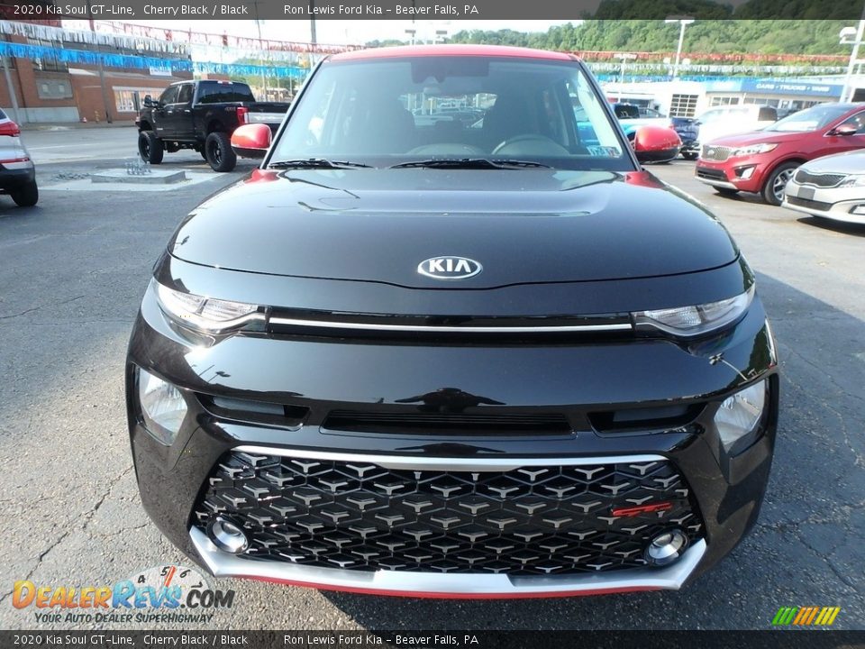 2020 Kia Soul GT-Line Cherry Black / Black Photo #8