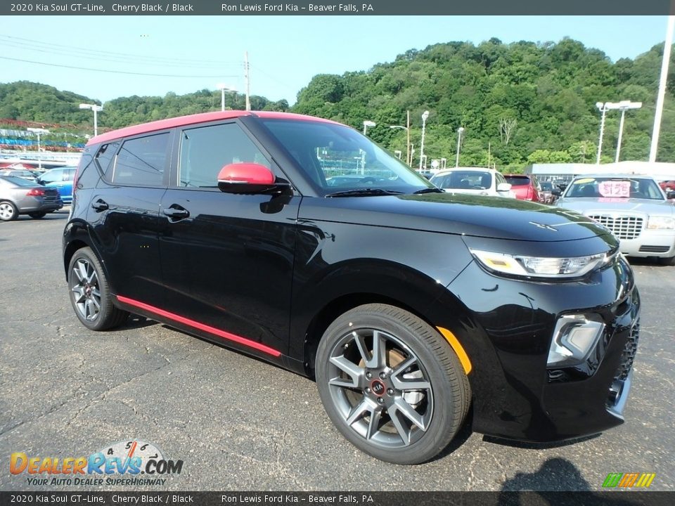 2020 Kia Soul GT-Line Cherry Black / Black Photo #9
