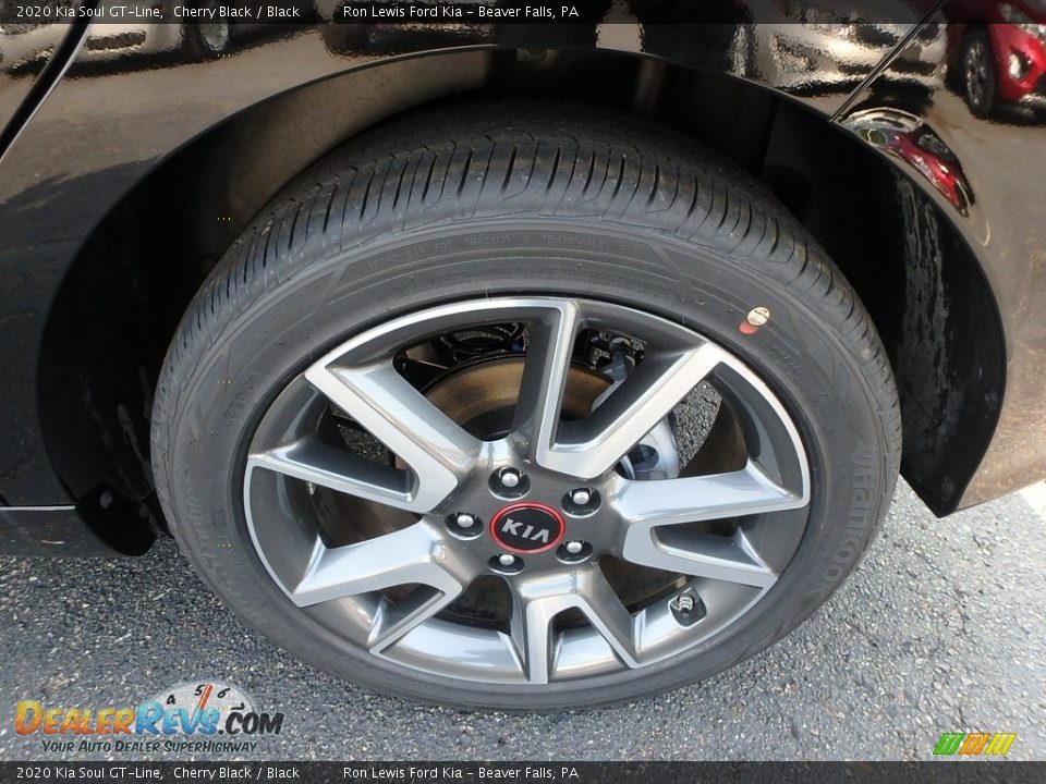 2020 Kia Soul GT-Line Cherry Black / Black Photo #10