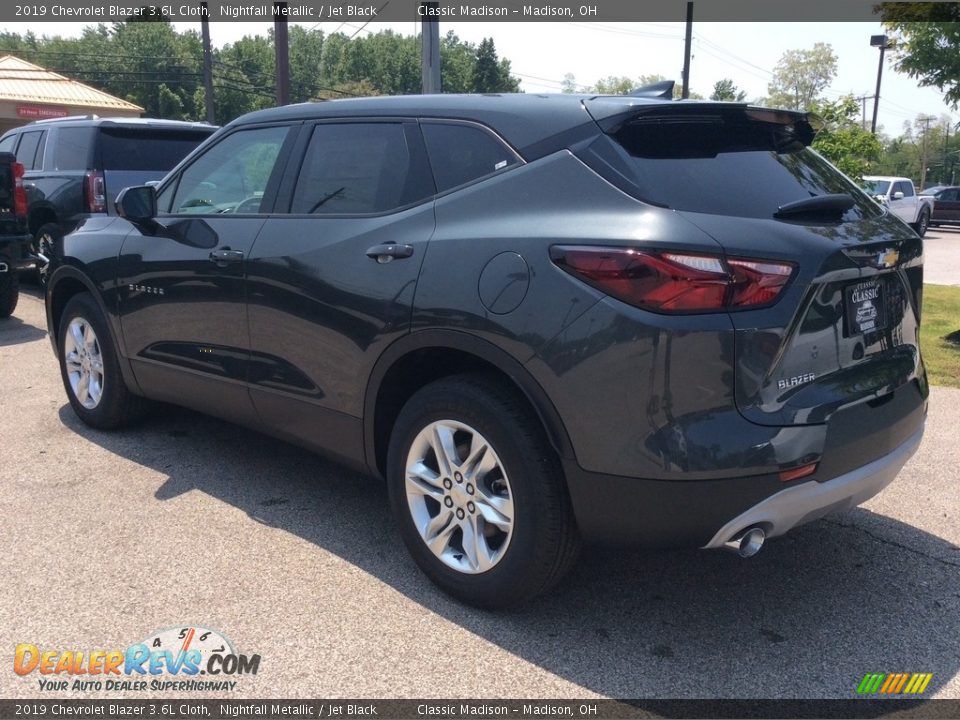 2019 Chevrolet Blazer 3.6L Cloth Nightfall Metallic / Jet Black Photo #5