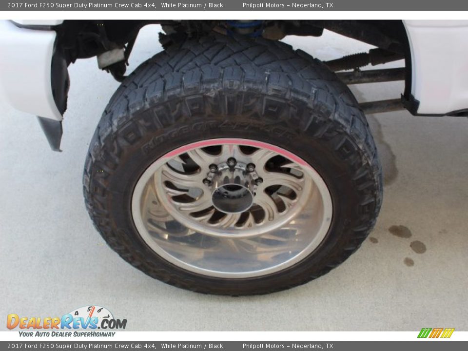 2017 Ford F250 Super Duty Platinum Crew Cab 4x4 White Platinum / Black Photo #5