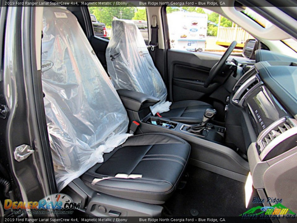 2019 Ford Ranger Lariat SuperCrew 4x4 Magnetic Metallic / Ebony Photo #11