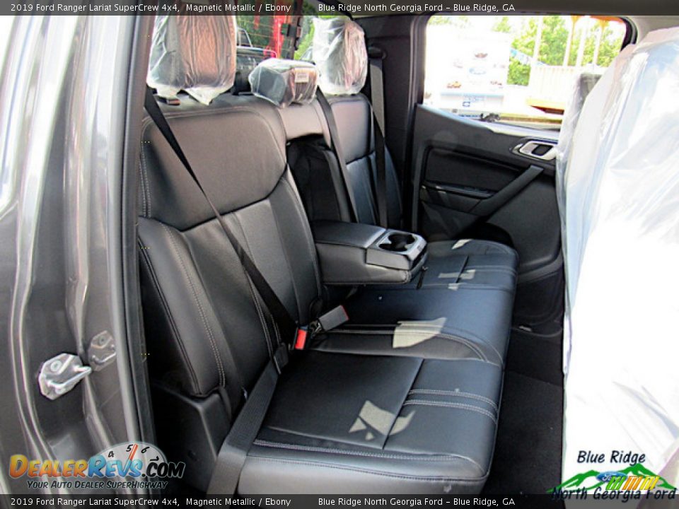 2019 Ford Ranger Lariat SuperCrew 4x4 Magnetic Metallic / Ebony Photo #12