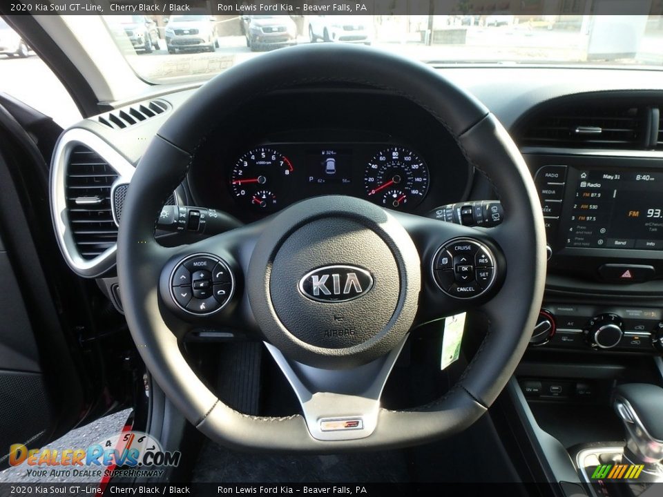 2020 Kia Soul GT-Line Cherry Black / Black Photo #17