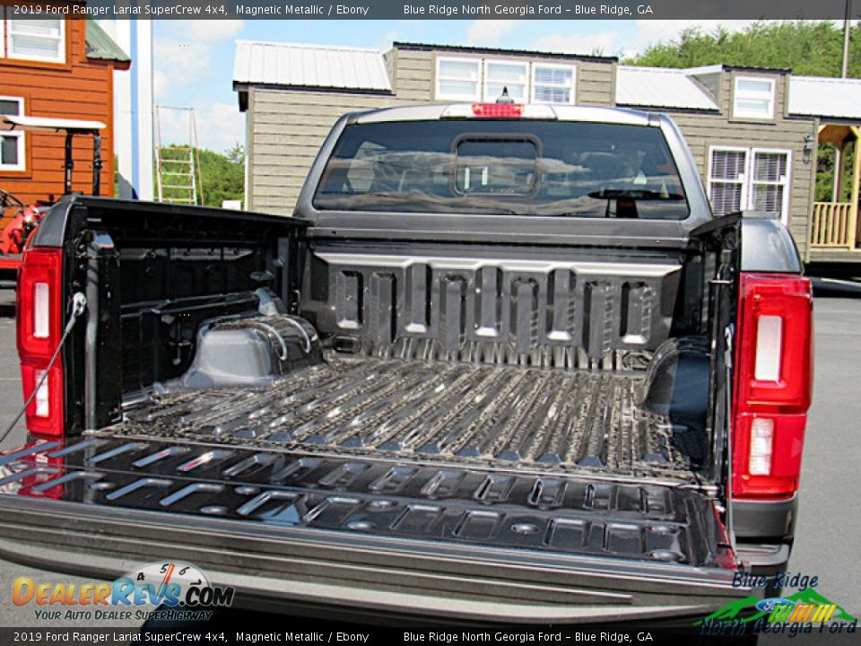 2019 Ford Ranger Lariat SuperCrew 4x4 Magnetic Metallic / Ebony Photo #13