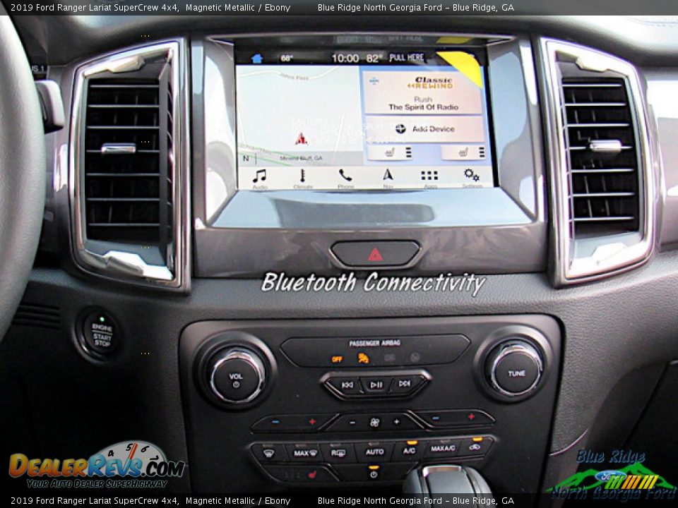 2019 Ford Ranger Lariat SuperCrew 4x4 Magnetic Metallic / Ebony Photo #18