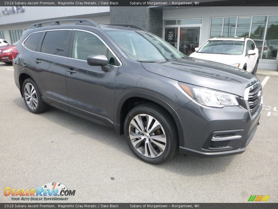 2019 Subaru Ascent Premium Magnetite Gray Metallic / Slate Black Photo #1