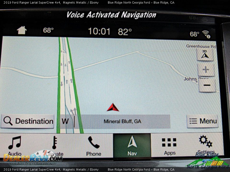 2019 Ford Ranger Lariat SuperCrew 4x4 Magnetic Metallic / Ebony Photo #20