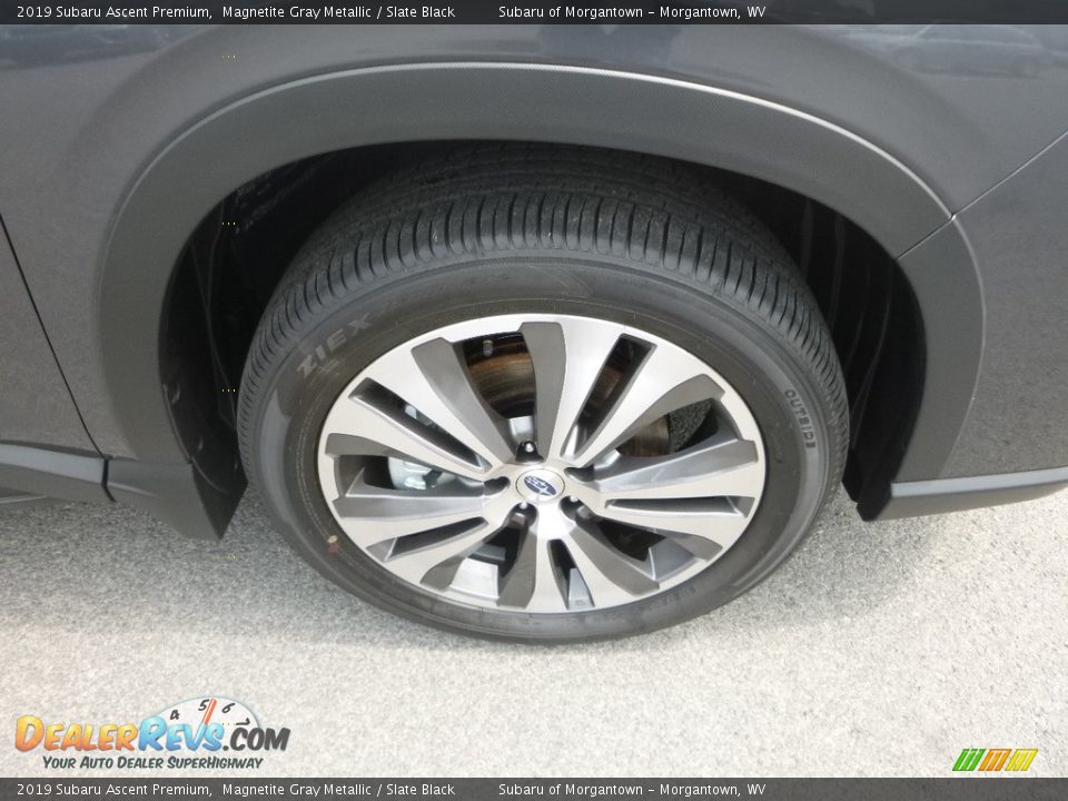 2019 Subaru Ascent Premium Magnetite Gray Metallic / Slate Black Photo #2