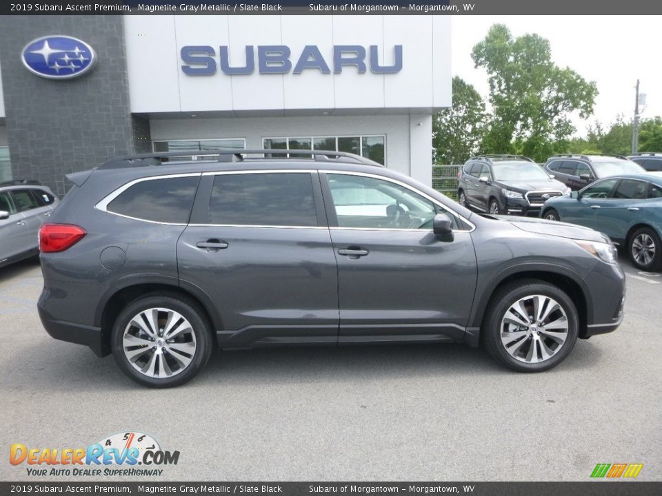 2019 Subaru Ascent Premium Magnetite Gray Metallic / Slate Black Photo #3