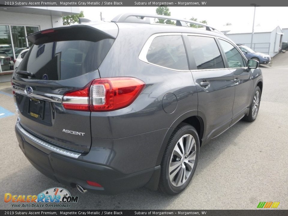 2019 Subaru Ascent Premium Magnetite Gray Metallic / Slate Black Photo #4