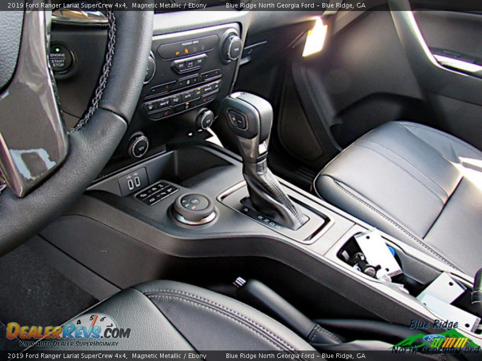 2019 Ford Ranger Lariat SuperCrew 4x4 Magnetic Metallic / Ebony Photo #24