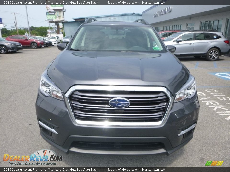 2019 Subaru Ascent Premium Magnetite Gray Metallic / Slate Black Photo #8