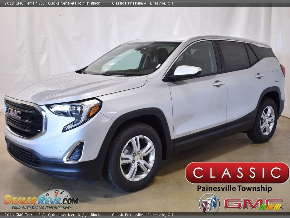 2019 GMC Terrain SLE Quicksilver Metallic / Jet Black Photo #1
