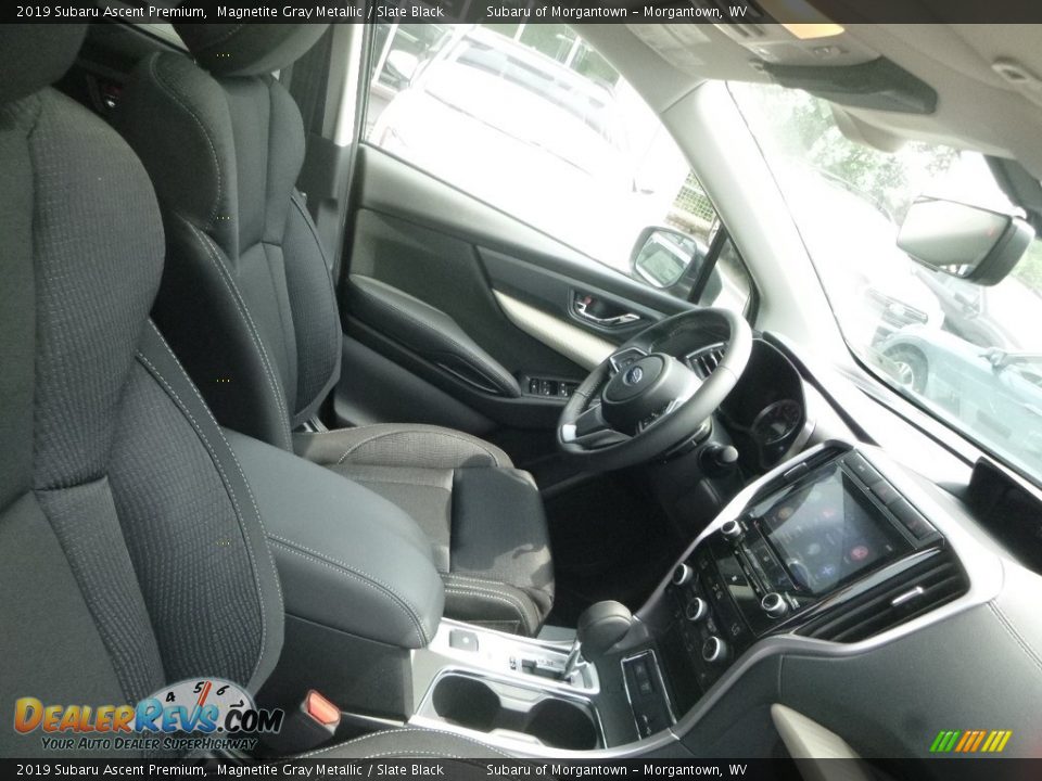 2019 Subaru Ascent Premium Magnetite Gray Metallic / Slate Black Photo #9