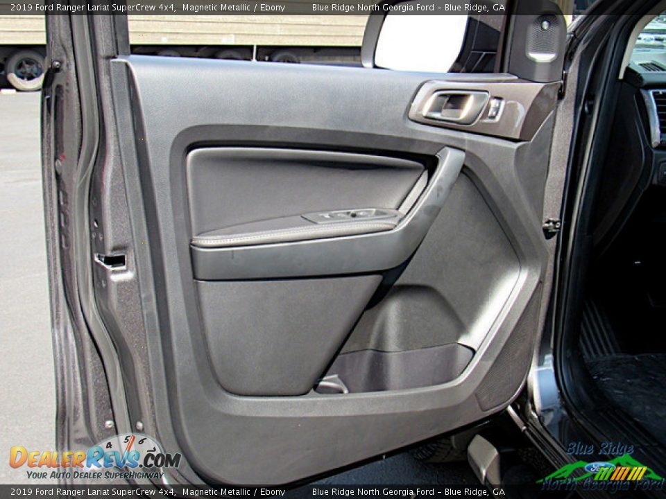 2019 Ford Ranger Lariat SuperCrew 4x4 Magnetic Metallic / Ebony Photo #26