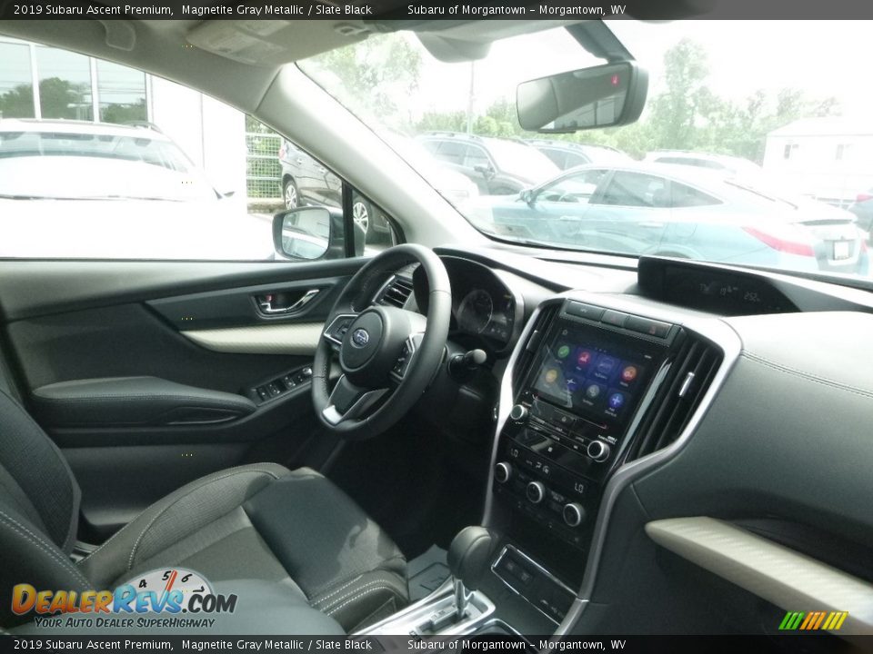 2019 Subaru Ascent Premium Magnetite Gray Metallic / Slate Black Photo #10