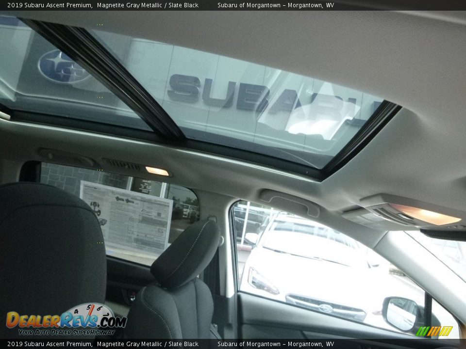 2019 Subaru Ascent Premium Magnetite Gray Metallic / Slate Black Photo #11