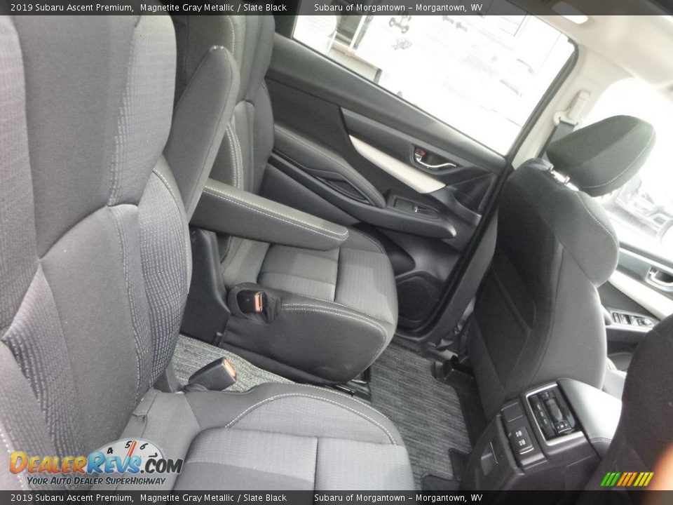 2019 Subaru Ascent Premium Magnetite Gray Metallic / Slate Black Photo #12