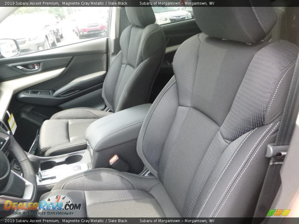 2019 Subaru Ascent Premium Magnetite Gray Metallic / Slate Black Photo #15