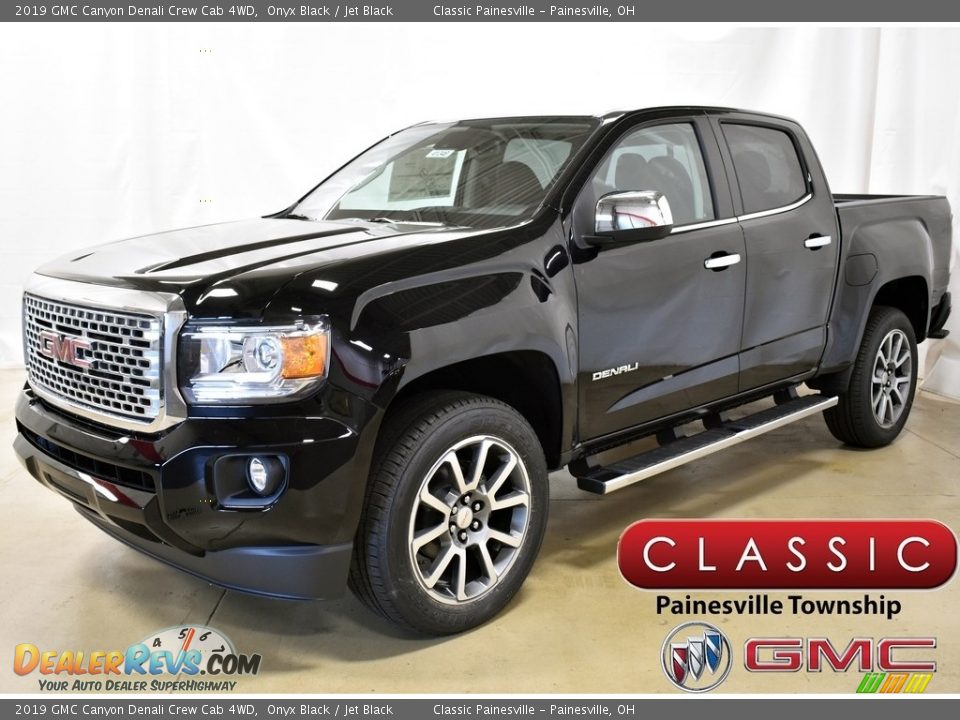 2019 GMC Canyon Denali Crew Cab 4WD Onyx Black / Jet Black Photo #1