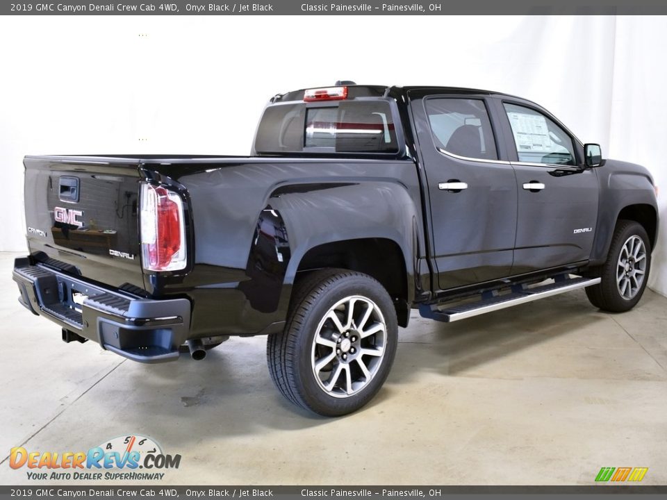 2019 GMC Canyon Denali Crew Cab 4WD Onyx Black / Jet Black Photo #2