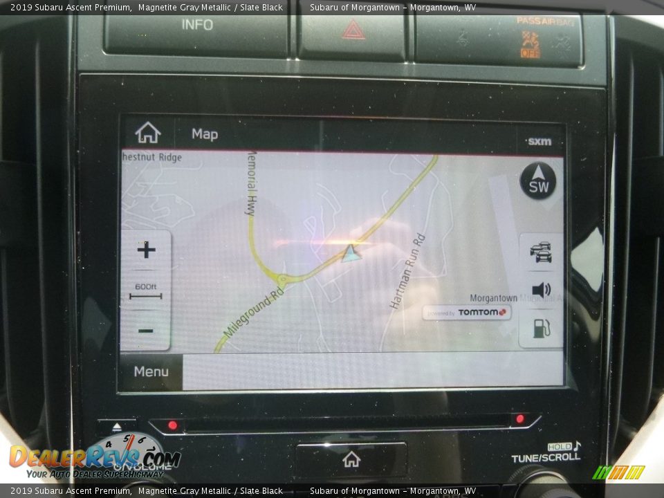 2019 Subaru Ascent Premium Magnetite Gray Metallic / Slate Black Photo #18