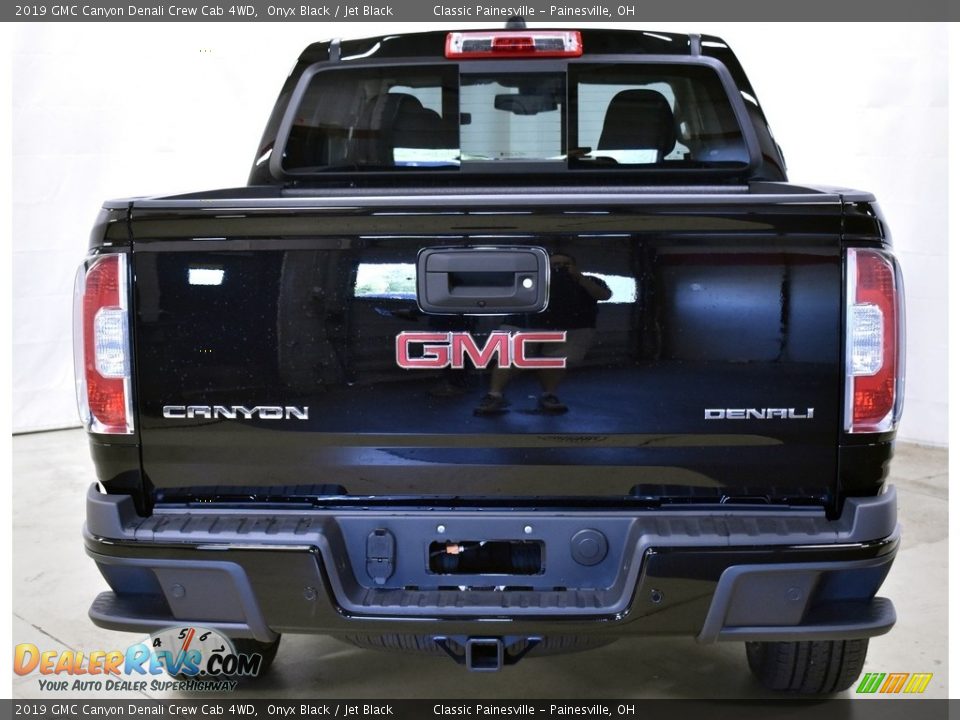 2019 GMC Canyon Denali Crew Cab 4WD Onyx Black / Jet Black Photo #3