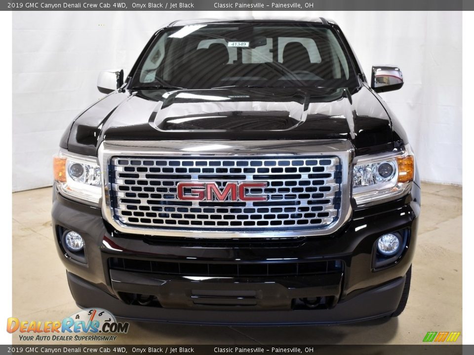 2019 GMC Canyon Denali Crew Cab 4WD Onyx Black / Jet Black Photo #4