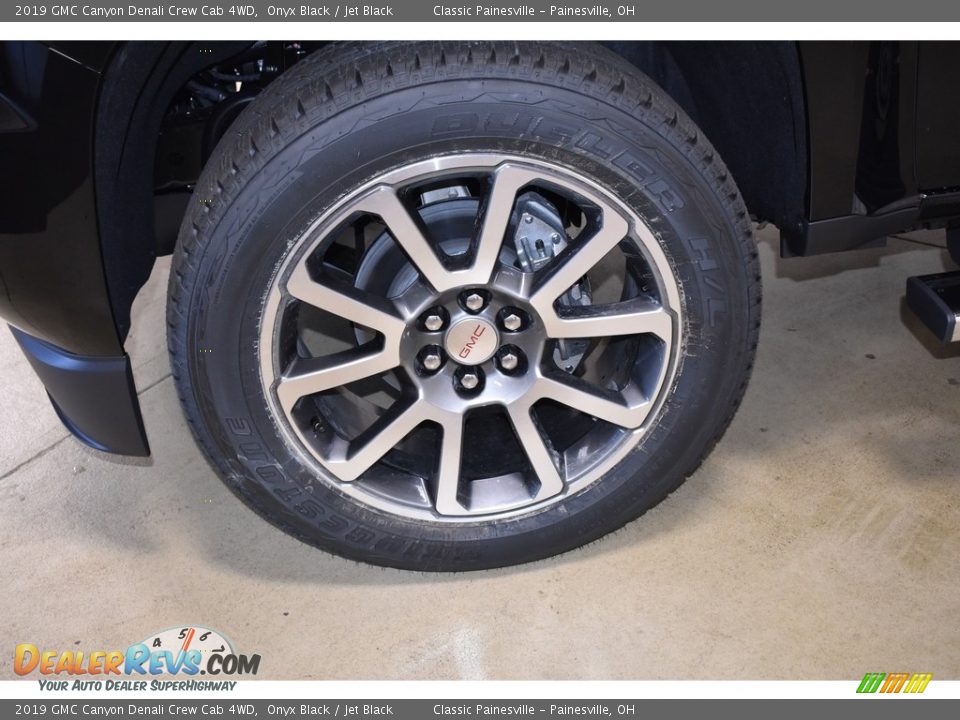 2019 GMC Canyon Denali Crew Cab 4WD Onyx Black / Jet Black Photo #5
