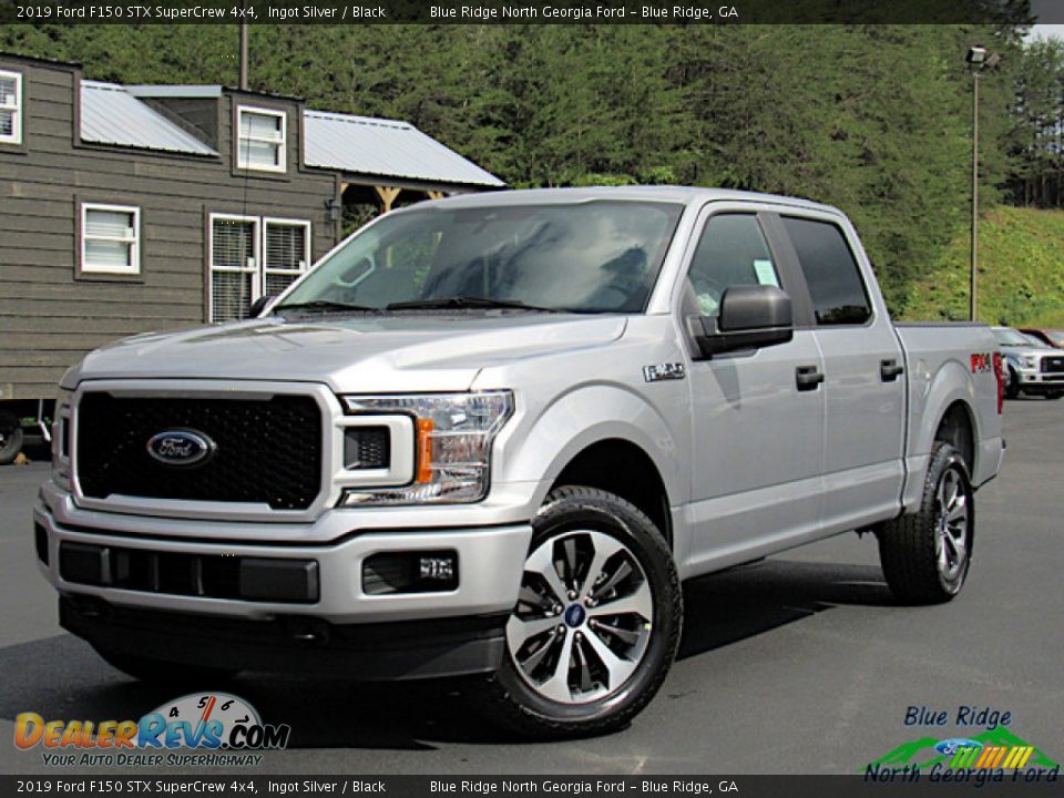 2019 Ford F150 STX SuperCrew 4x4 Ingot Silver / Black Photo #1