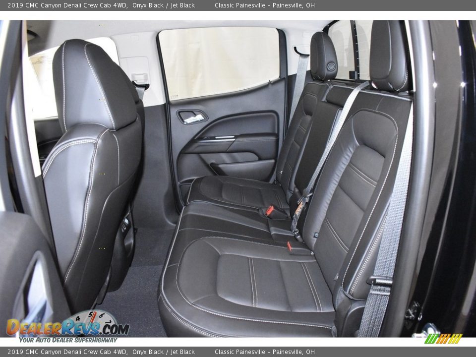 2019 GMC Canyon Denali Crew Cab 4WD Onyx Black / Jet Black Photo #7