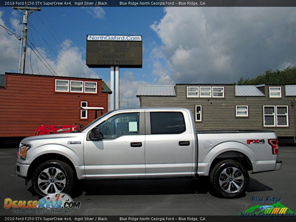 2019 Ford F150 STX SuperCrew 4x4 Ingot Silver / Black Photo #2