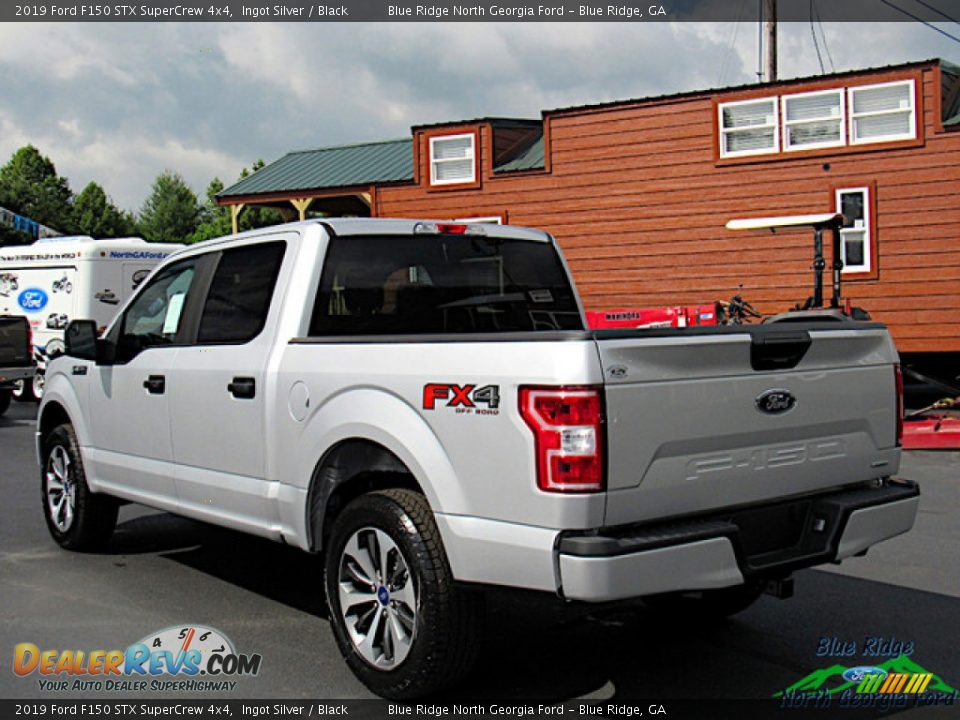 2019 Ford F150 STX SuperCrew 4x4 Ingot Silver / Black Photo #3