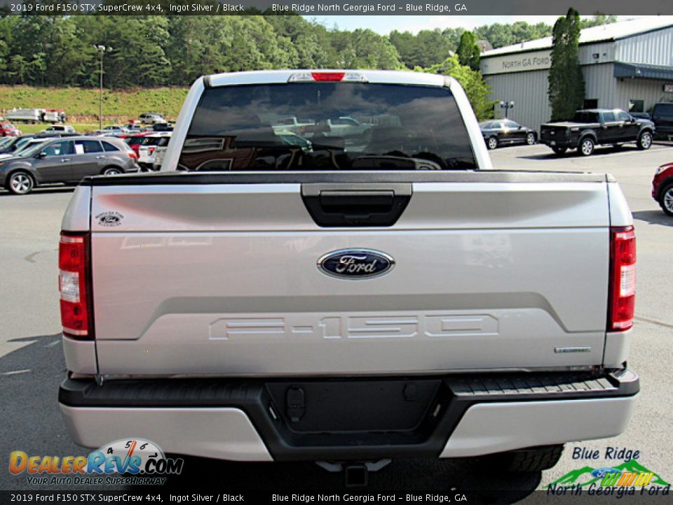 2019 Ford F150 STX SuperCrew 4x4 Ingot Silver / Black Photo #4