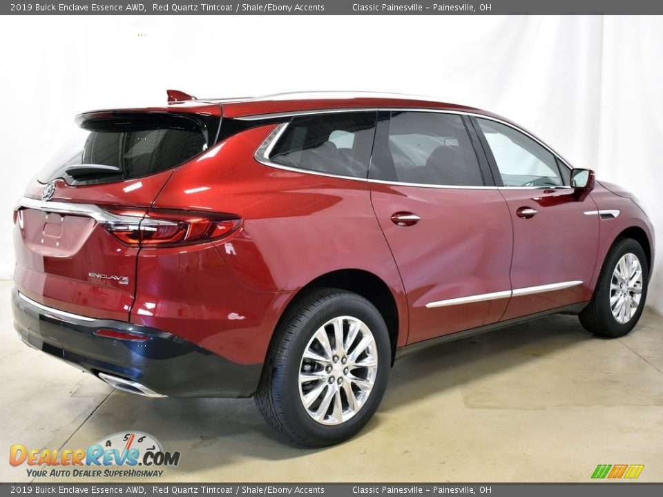 2019 Buick Enclave Essence AWD Red Quartz Tintcoat / Shale/Ebony Accents Photo #2