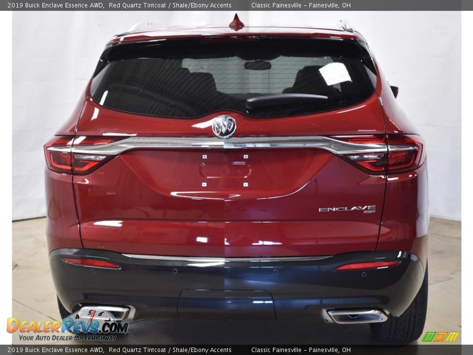2019 Buick Enclave Essence AWD Red Quartz Tintcoat / Shale/Ebony Accents Photo #3