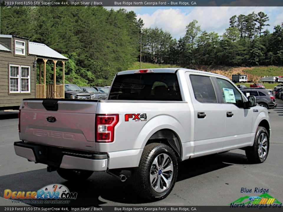 2019 Ford F150 STX SuperCrew 4x4 Ingot Silver / Black Photo #5